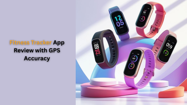Fitness Tracker App Review with GPS Accuracy